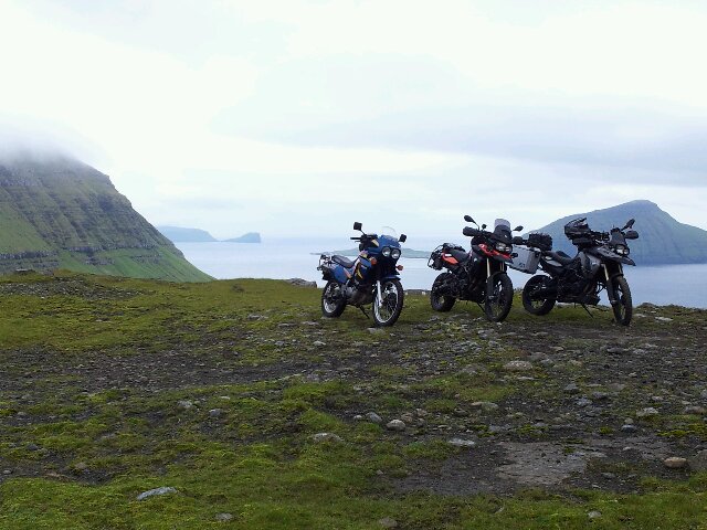 Bikes auf Färöer 