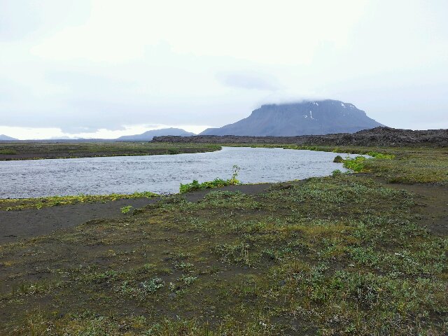 Tafelberg Herðubreið nahe der Askja 