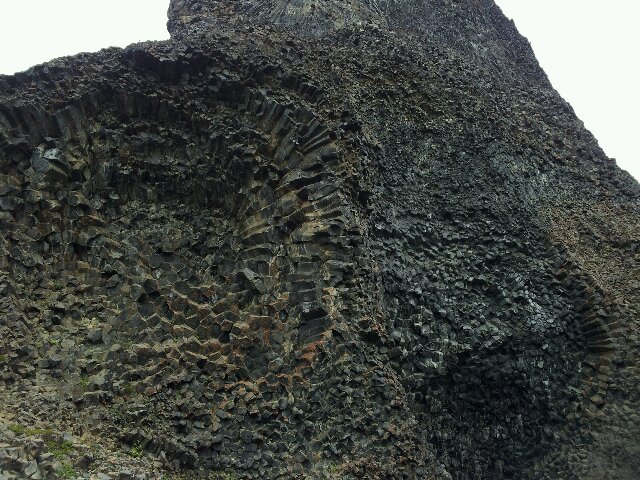 Basaltlava in Hljóðaklettar 