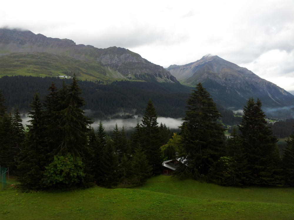 Blick aus dem Zimmer der Jugendherberge