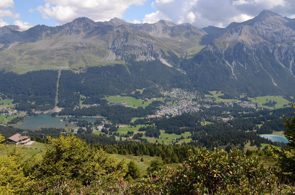 Der Ausblick beim Picknick